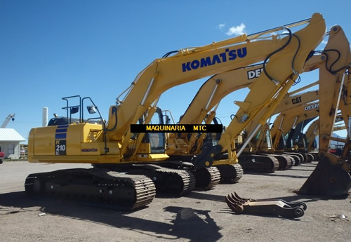 Venta de Excavadora Komatsu 2013  Pc200Lc en Tepic