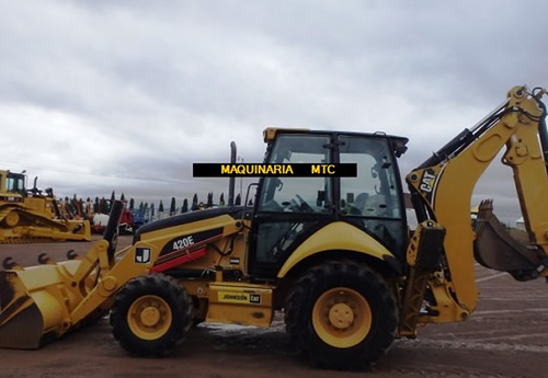 Venta de Retroexcavadora Caterpillar 420E 2007 en Tepic