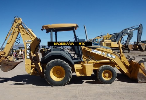 Venta de Retroexcavadora John Deere 310G 2004 en Tepic